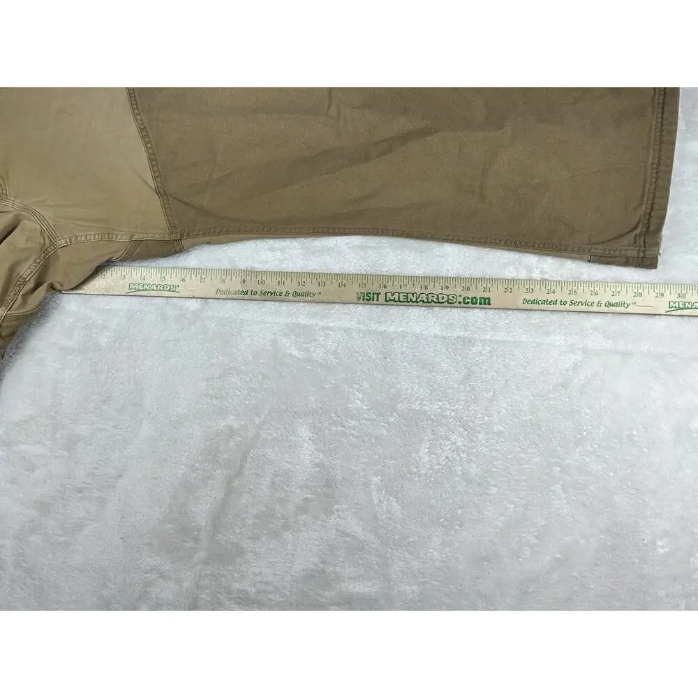 Duluth Flex Fire Hose Pants Mens 48x30 Double Knee Uplander Utility Brush Huntin